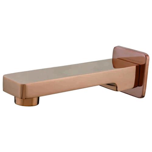 Wall Spout Plain with Wall Flange Rose Gold